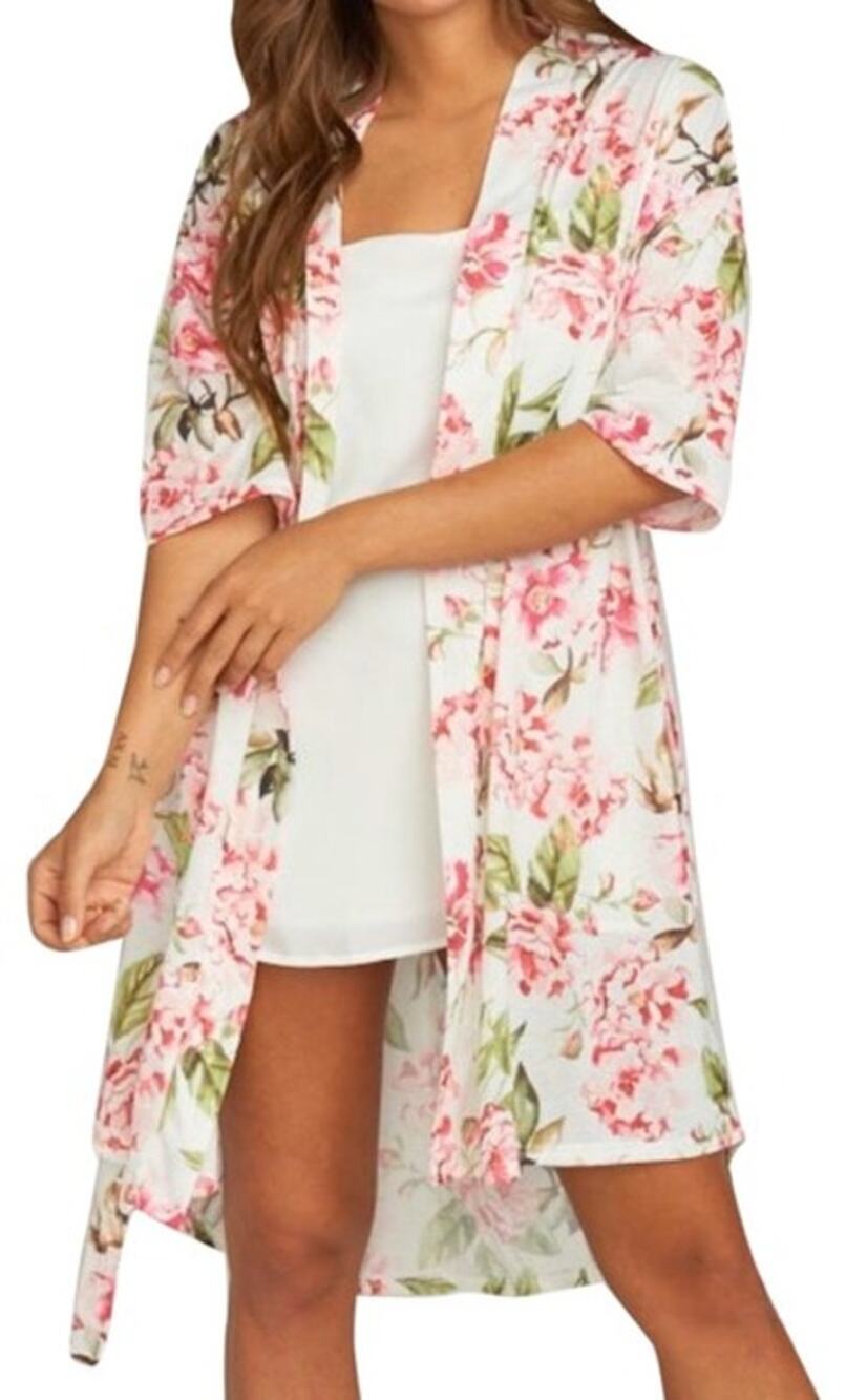 Show Me Your Mumu Brie Robe Floral Size O/S